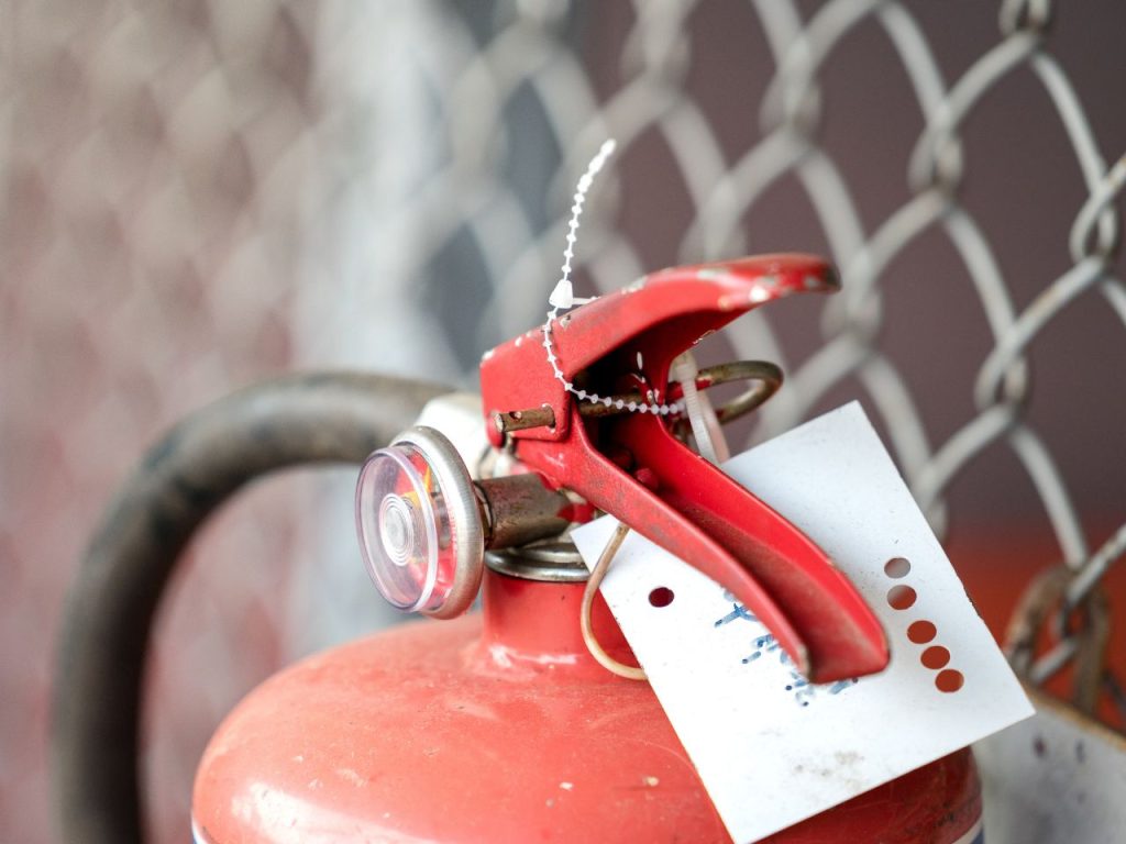 Commercial fire protection services inspection tag and service documentation - A&J Fire Brooklyn